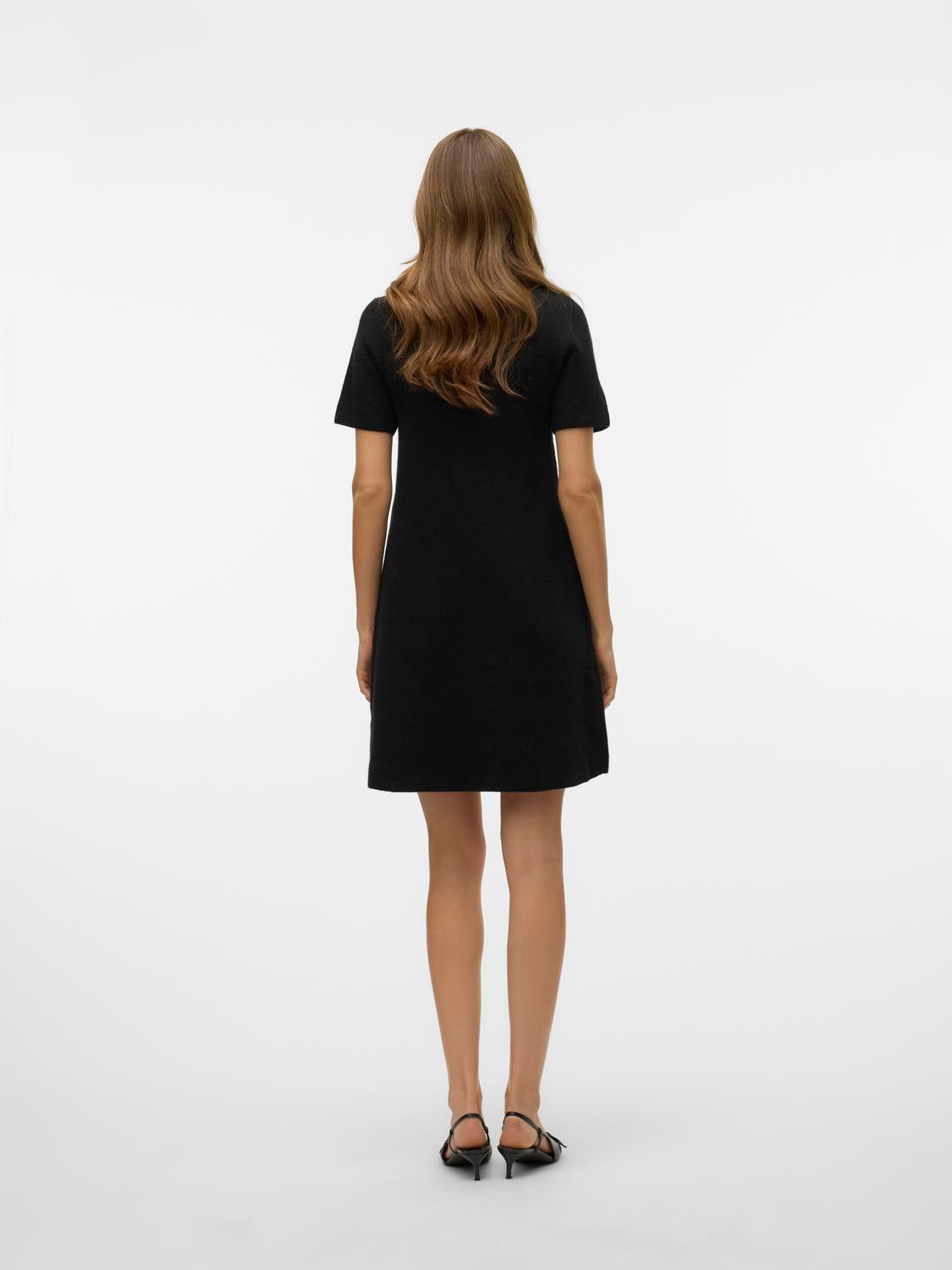 VMJOHANNA Midi Dress - Black - VERO MODA & VILA Bergvik